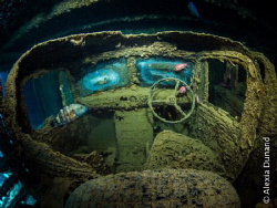 A truck that will never drive again.
SS Thistlegorm, Red... by Alexia Dunand 